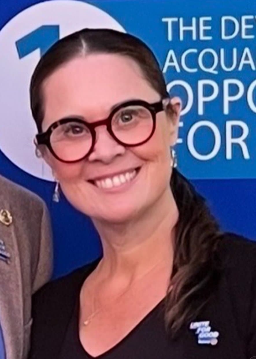 Angela Cummings, founder of East Coast Sleep Clinic, at a Rotary Club event