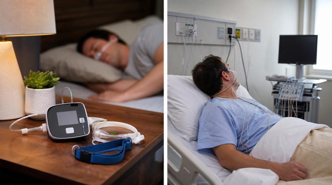 Home Sleep Test vs. In-Lab Study at Saint John Regional Hospital — East Coast Sleep Clinic - KV, Saint John