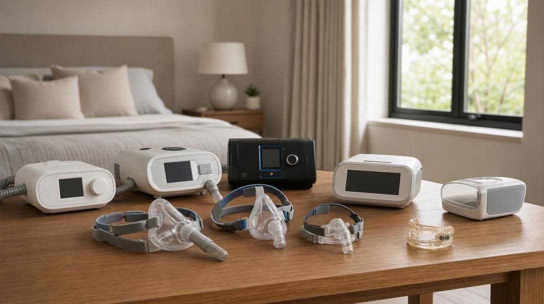 Treatment Options — CPAP, APAP, BiPAP, ASV, and Oral Appliances — East Coast Sleep Clinic - KV, Saint John
