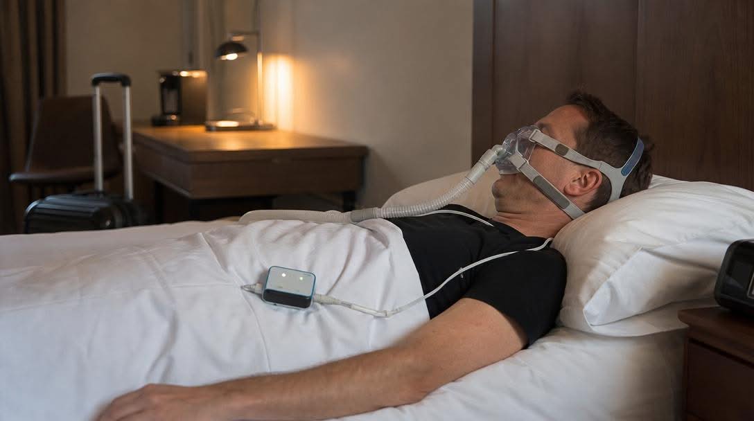 Can You Do a Sleep Study While Traveling for Work? — East Coast Sleep Clinic - Sussex, Sussex