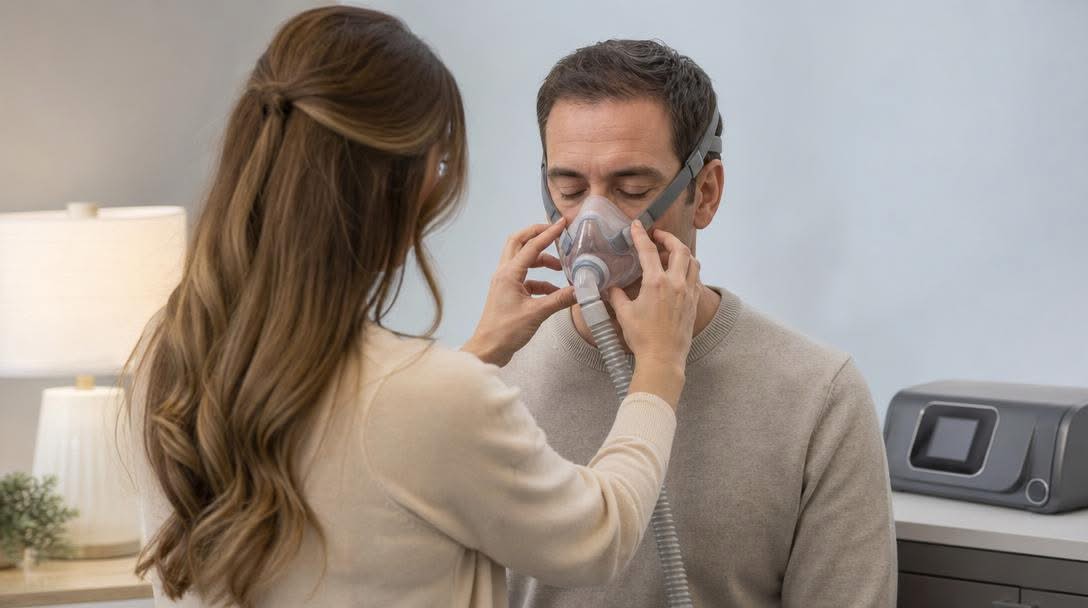 What an In-Person CPAP Mask Fitting Looks Like at Our Rothesay Clinic — East Coast Sleep Clinic - KV, Saint John